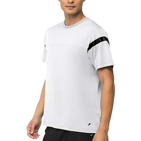 Fila Men's Platinum Colorblocked Crew Shirt Racquet Point