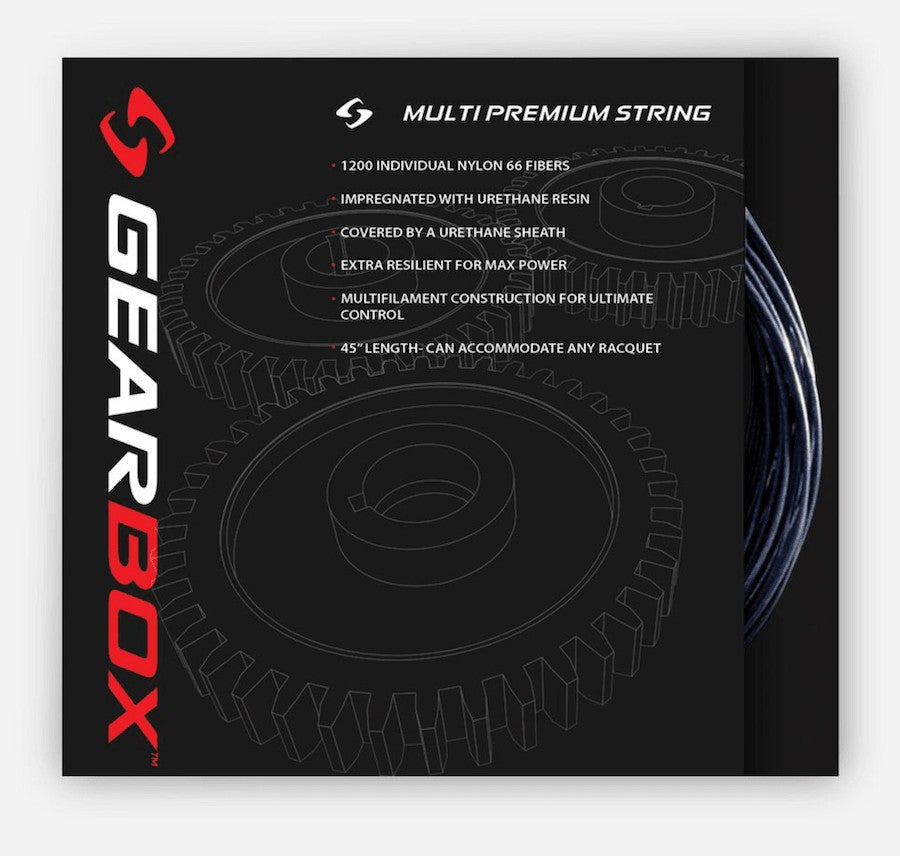 Gearbox Multi Premium Racquetball String  Set Racquet Point