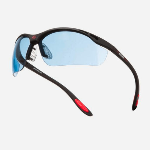 Gearbox Vision Eyewear - Blue Lens/black frame Racquet Point