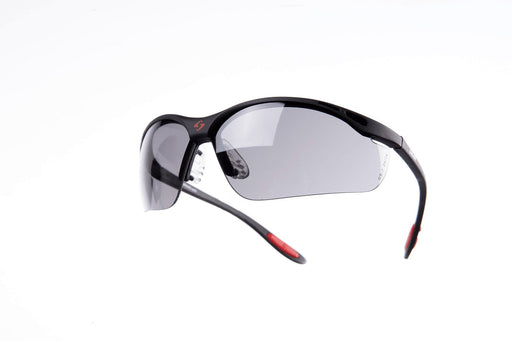 Gearbox Vision Smoke Lens  Eyewear - Black Frame Racquet Point