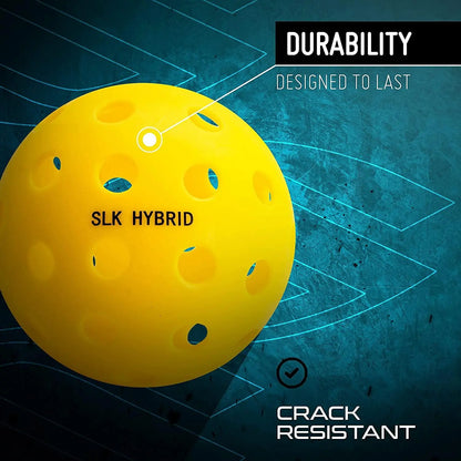 Selkirk SLK Hybrid Indoor and Outdoor Pickleballs - 6 balls Racquet Point
