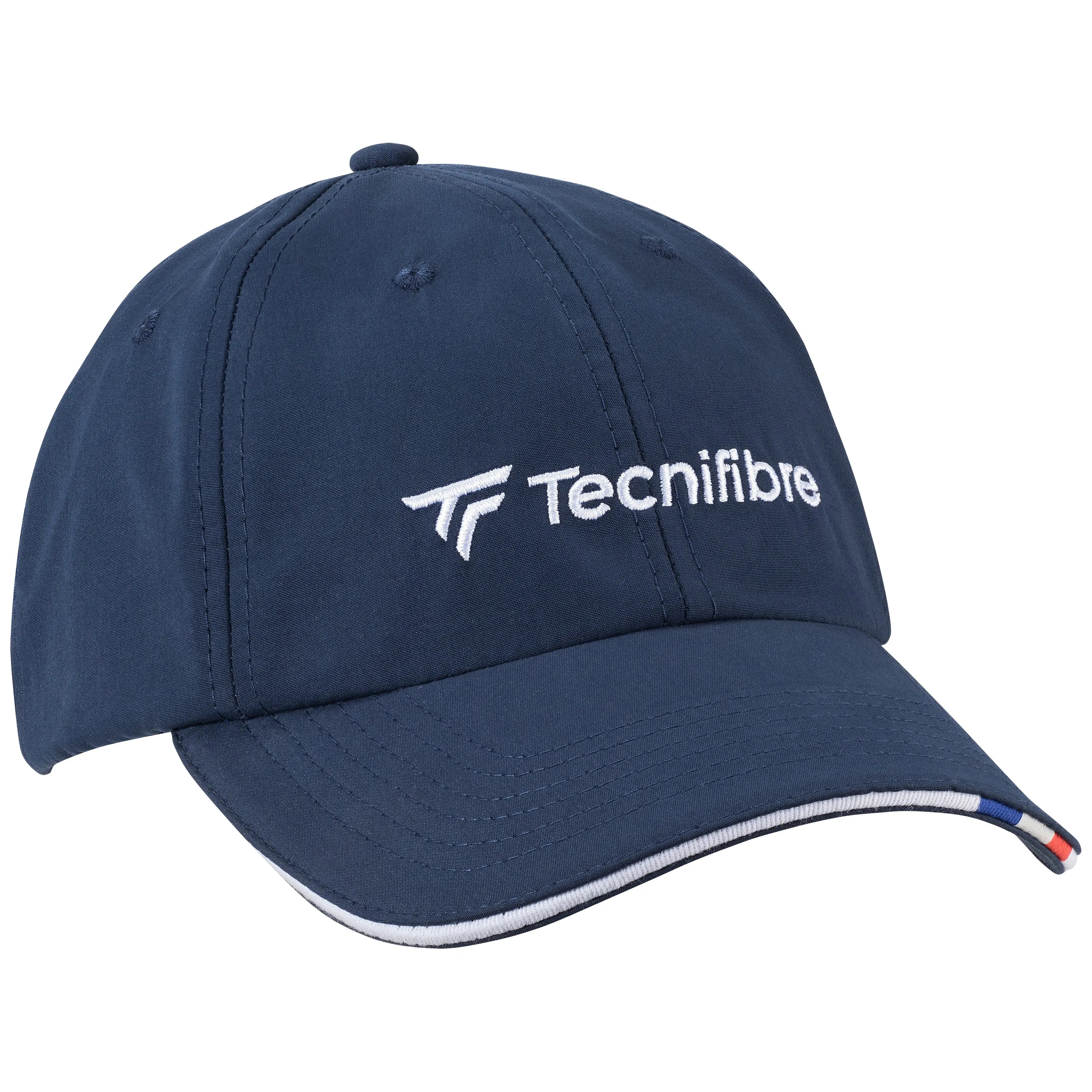 Stylish Tecnifibre Club Cap Marine with embroidered logo available at Racquet Point