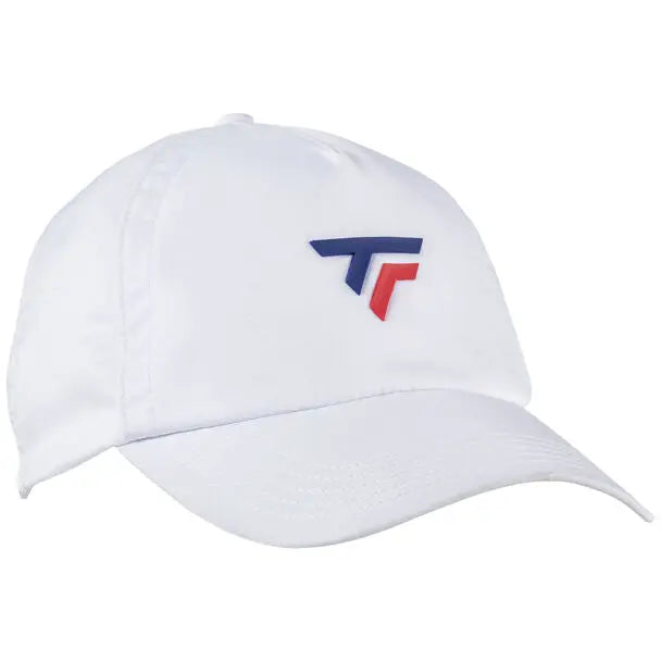Sporty and stylish Tecnifibre Pro Cap White available at Racquet Point