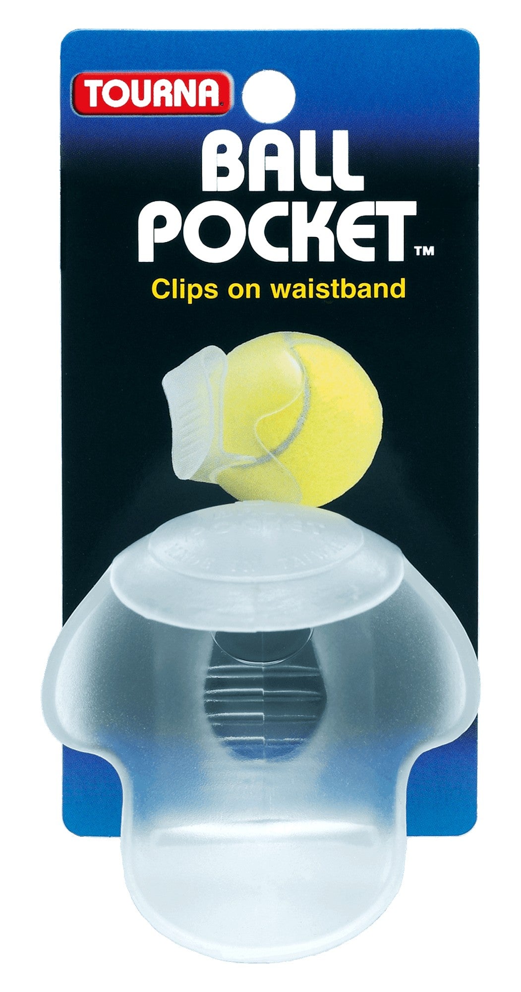 Tourna Tennis Ball Pocket Clear Racquet Point Racquet Point