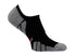 Vitalsox Silver Ghost No Show Socks Black/grey - 1 Pair Racquet Point