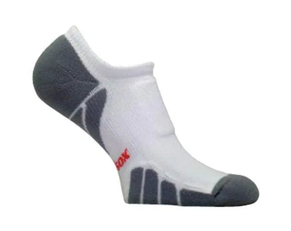 Vitalsox Silver Ghost No Show Socks Grey/white - 1 Pair Racquet Point
