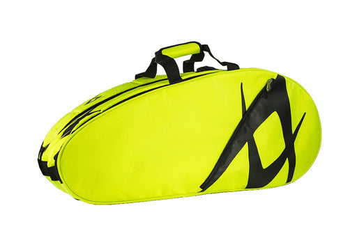 Volkl Team Combi Tennis 6 pack Bag- Neon Yellow/Black Racquet Point