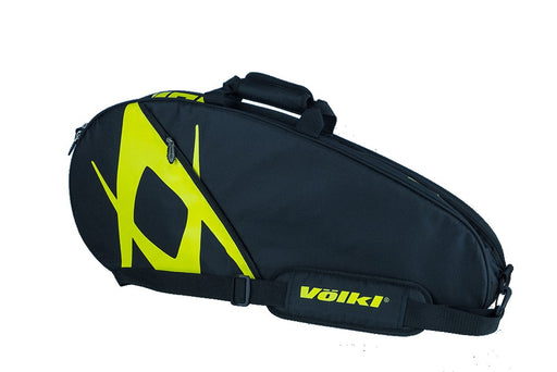 Volkl Team Pro Tennis 3 pack Bag- Black/Neon Yellow Racquet Point