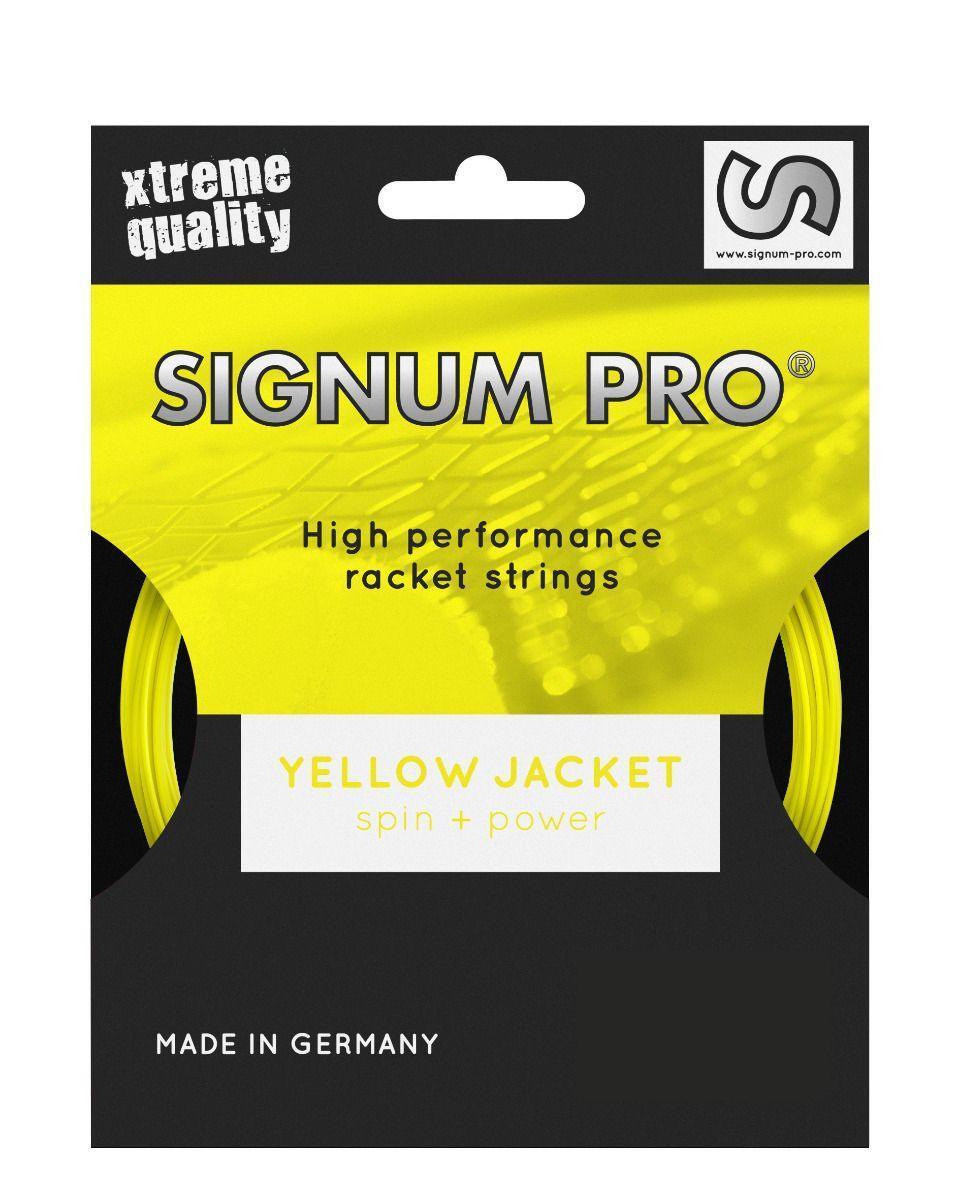 Signum Pro Yellow Jacket Tennis String Racquet Point