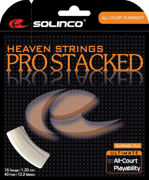 Solinco Pro Stacked Synthetic Gut 16 Tennis String Set Racquet Point