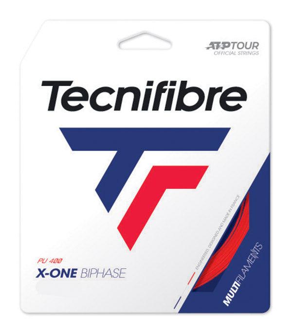 Tecnifibre X-One Biphase 16 Tennis String Red Racquet Point