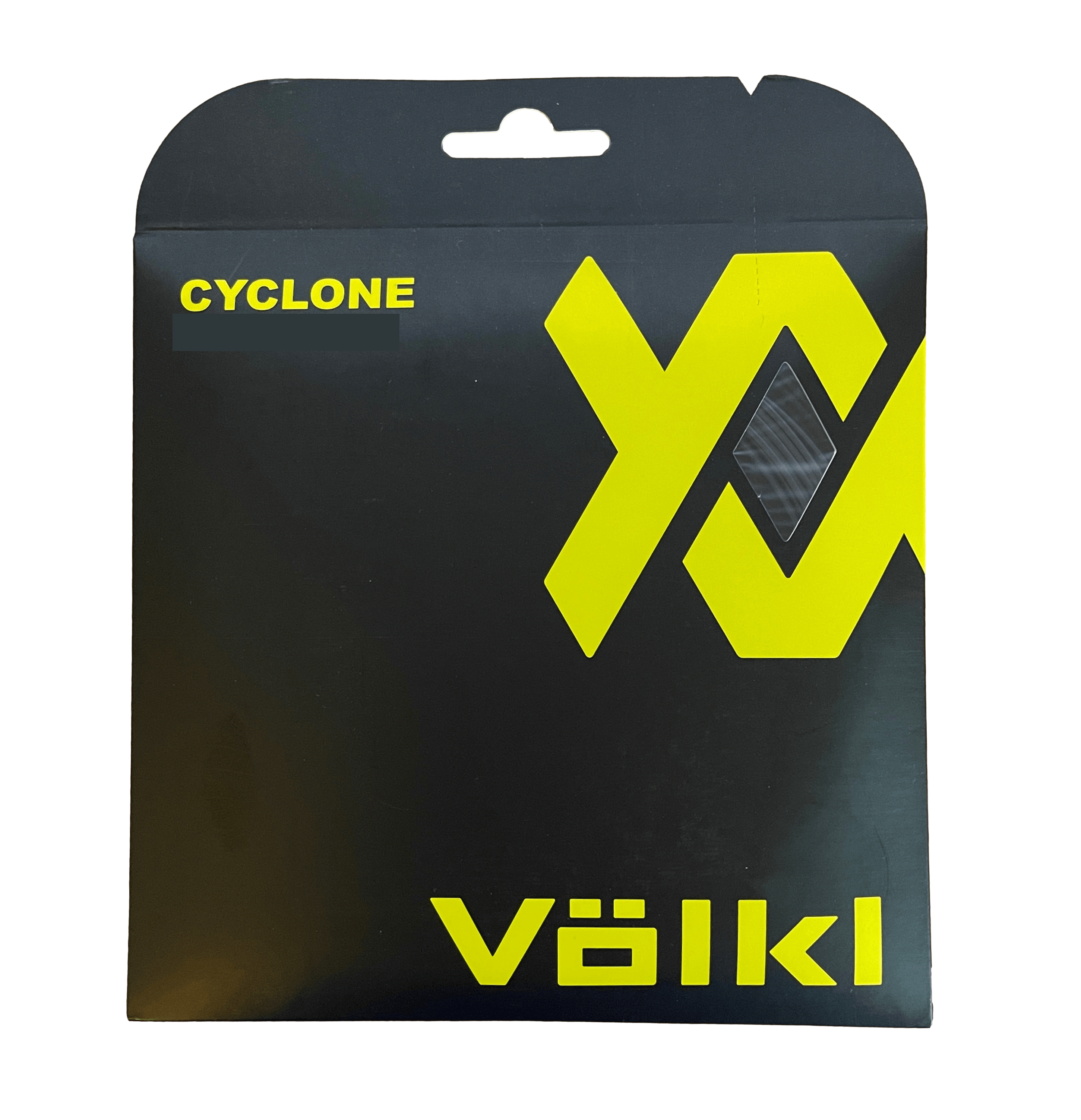 Volkl Cyclone 16g Tennis String Set - Black Racquet Point